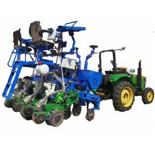 牽引式四行玉米精播機